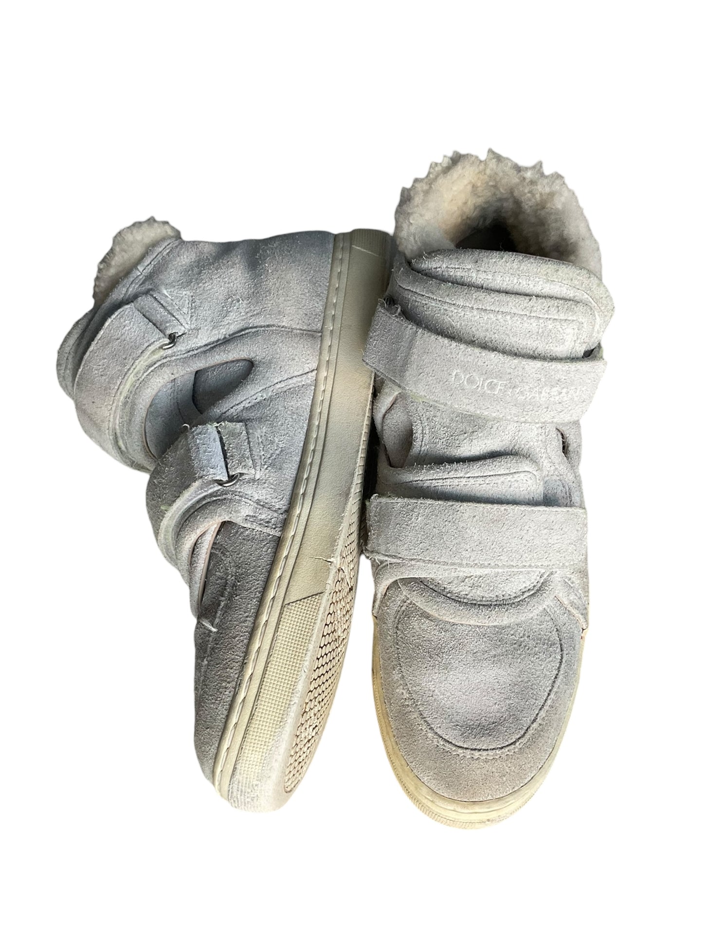 D&G Fur Trainers