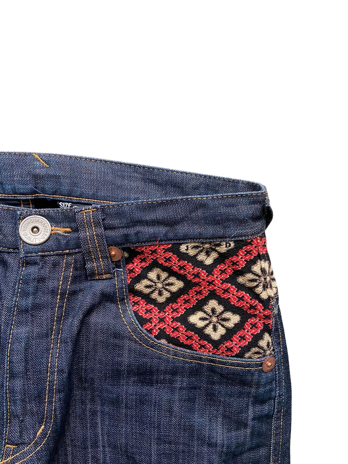 Juvenile Delinquent Multi-Pocket Denim Jeans