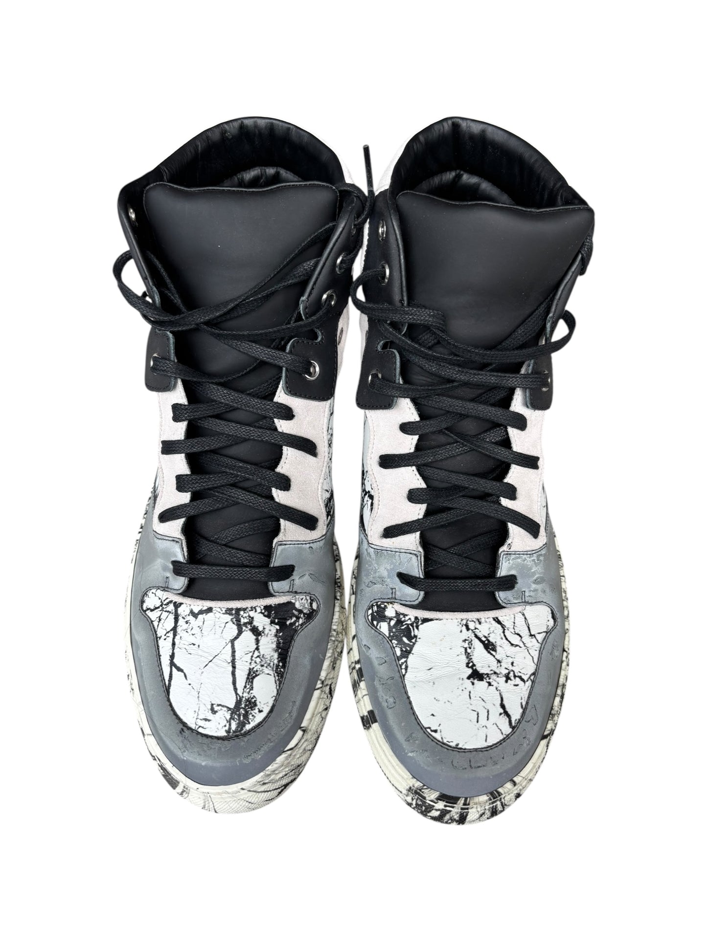 Balenciaga Marble High Tops