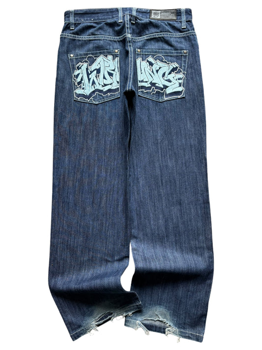 Wrung Denim Jeans