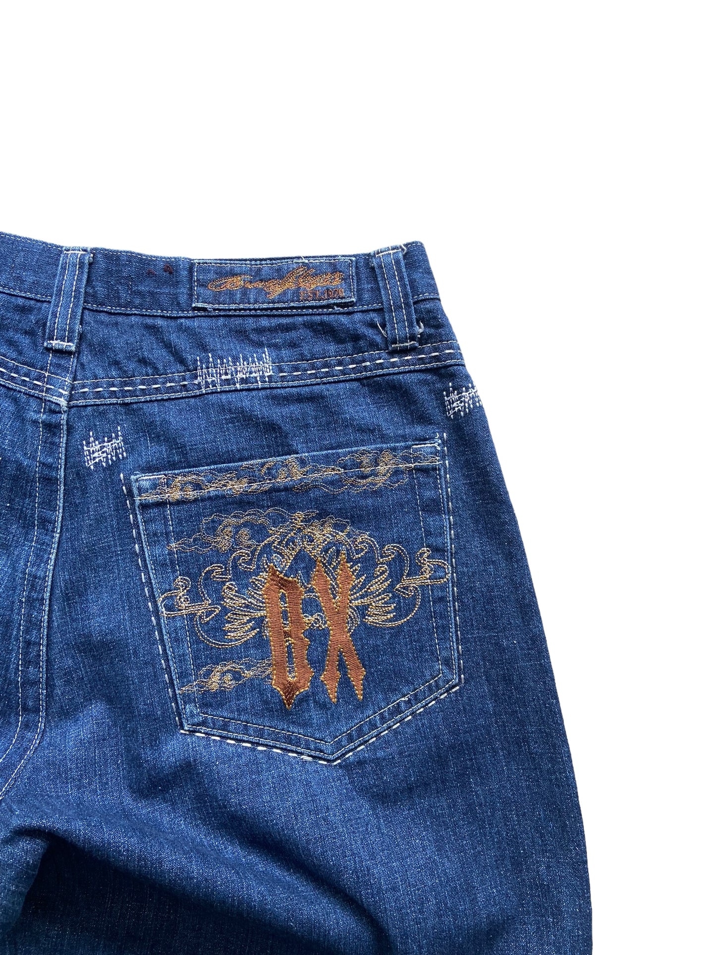 Brooklyn Express Denim Shorts