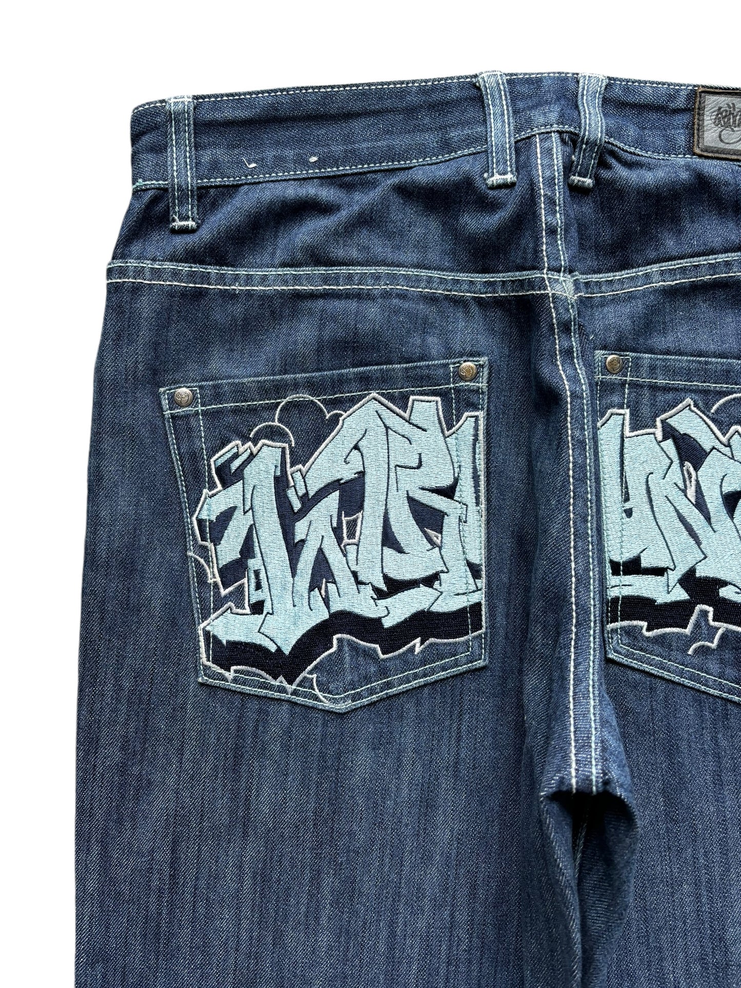 Wrung Denim Jeans