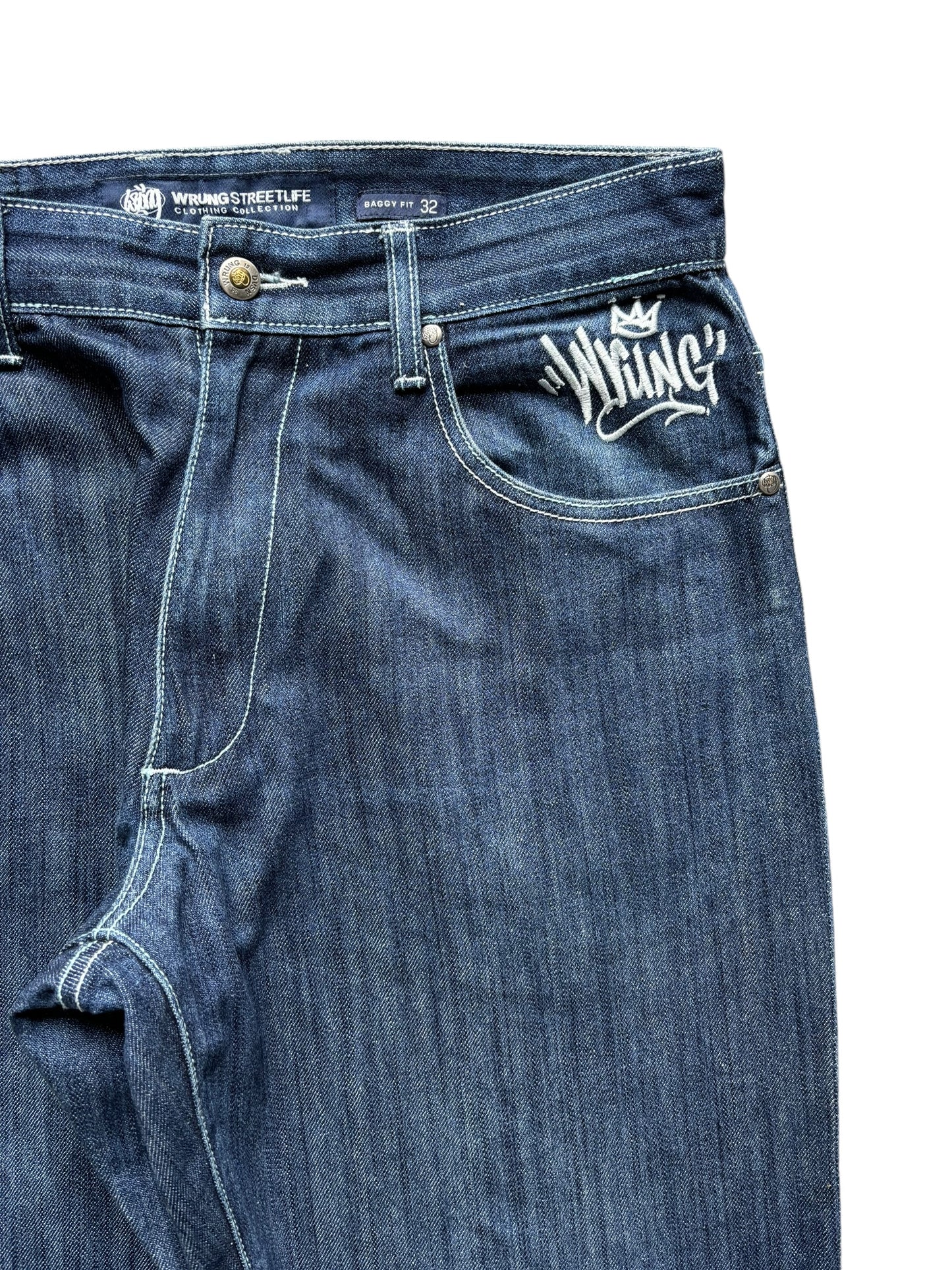 Wrung Denim Jeans