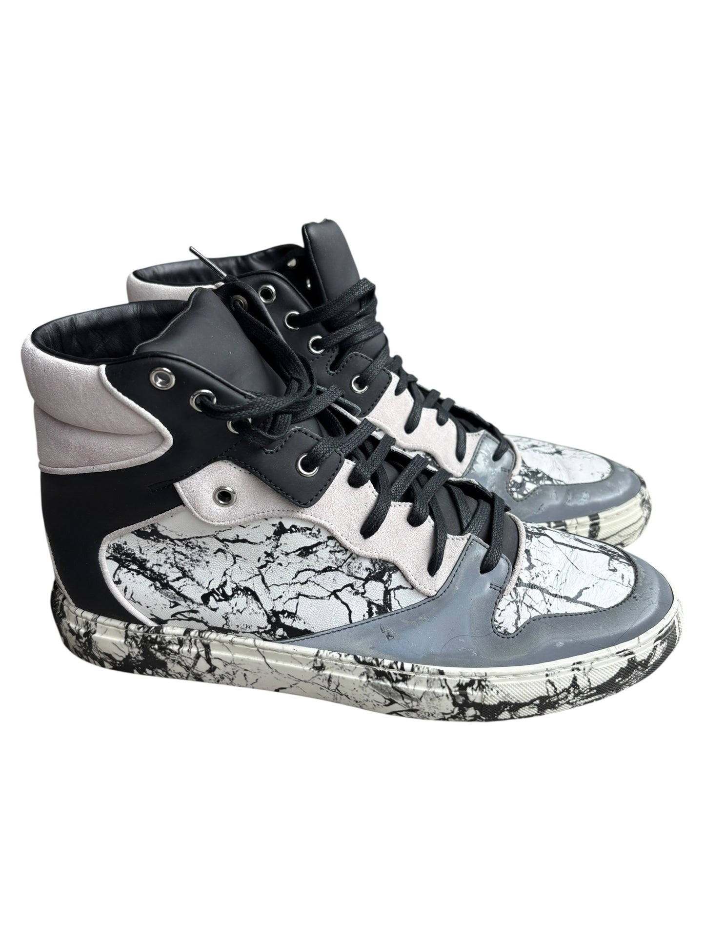 Balenciaga Marble High Tops