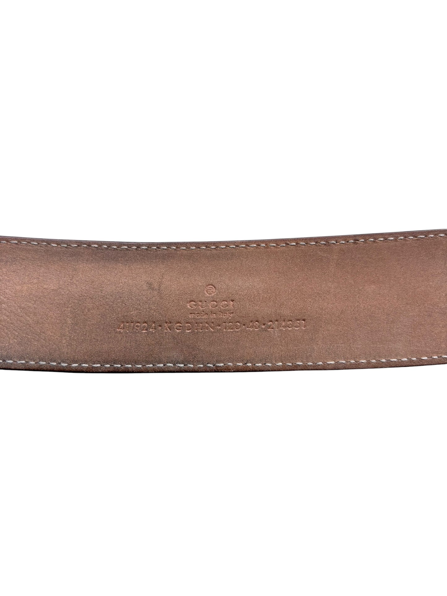 Gucci Monogram Belt