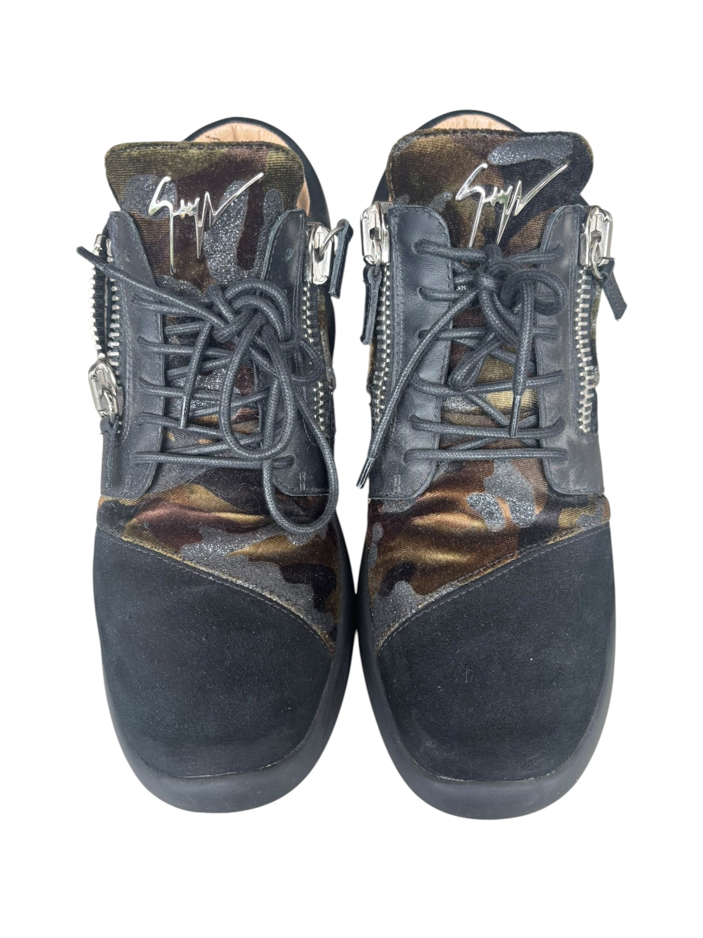 Giuseppe Zanotti Camo Trainers