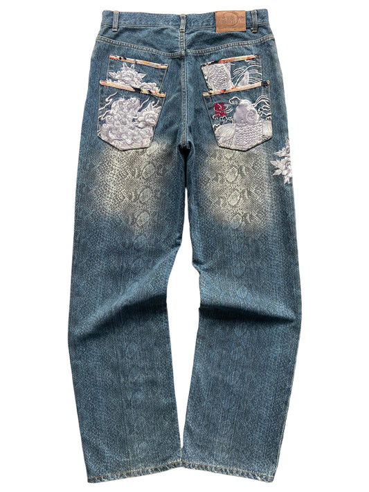 Karakuri Denim Jeans