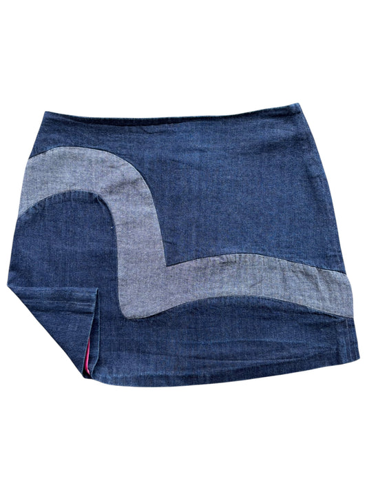 Evisu Denim Skirt