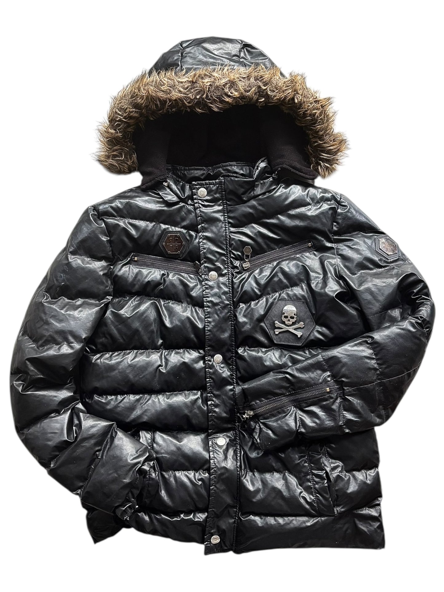 Phillip Plein Fur Hooded Coat