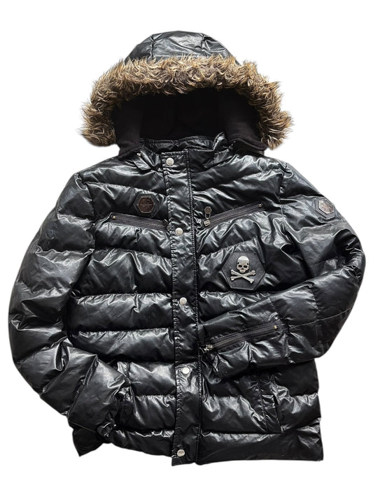 Phillip Plein Fur Hooded Coat