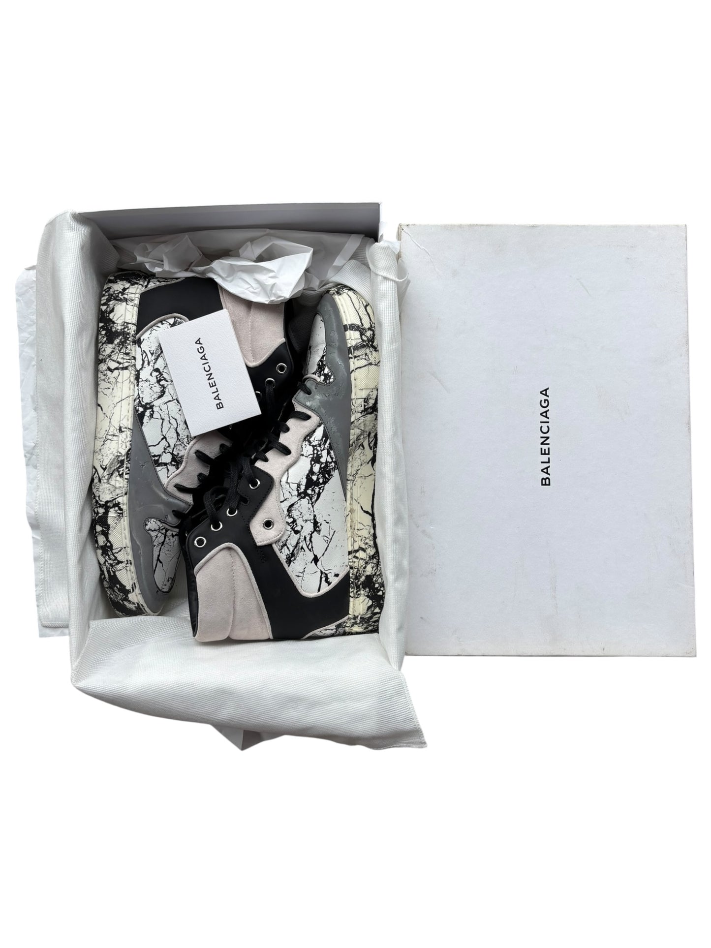 Balenciaga Marble High Tops