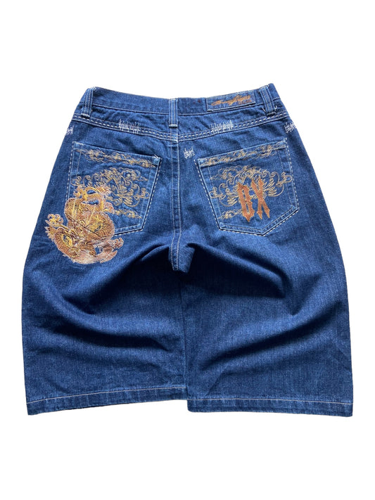 Brooklyn Express Denim Shorts