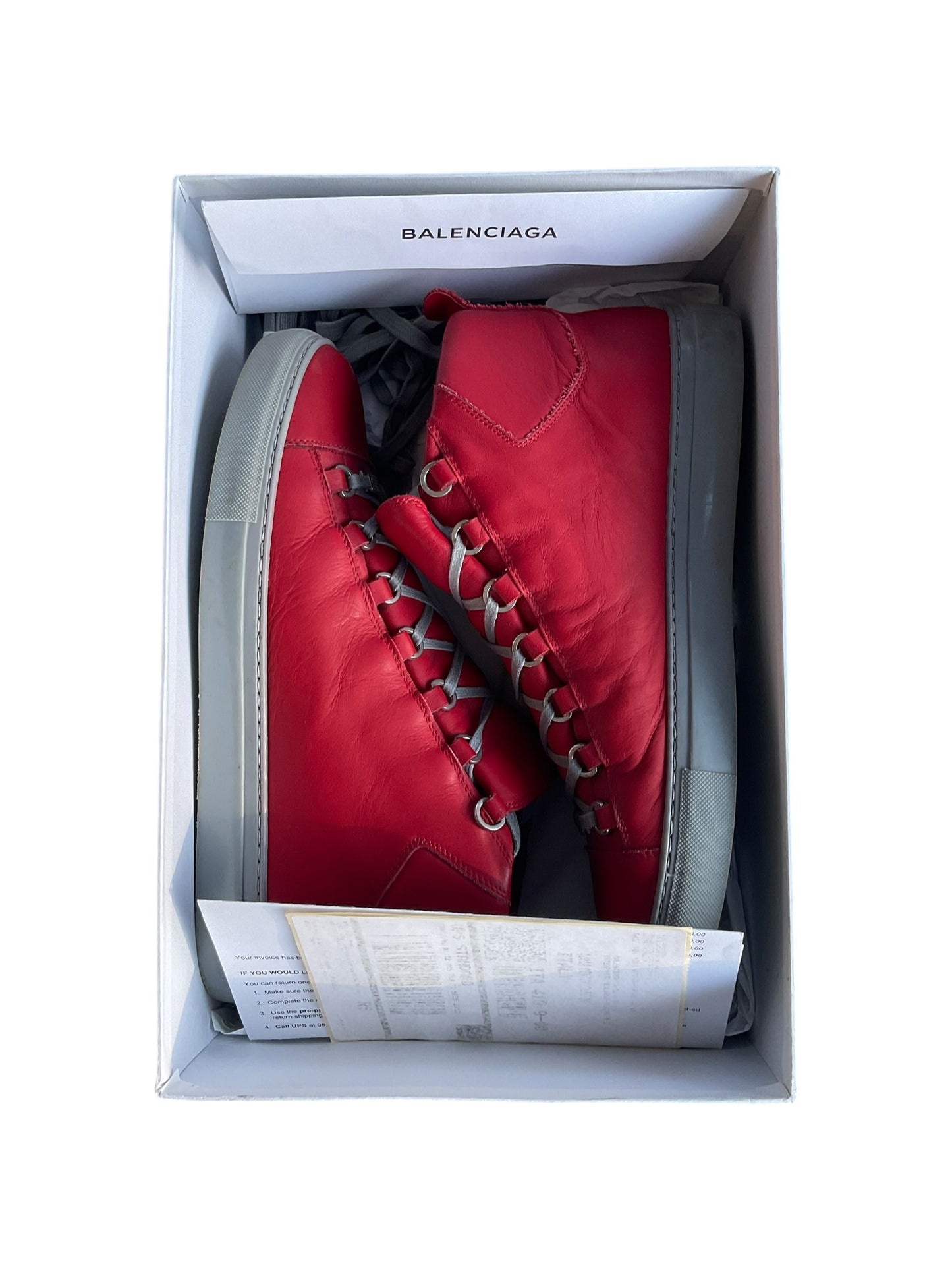 Balenciaga Arena Red/Grey