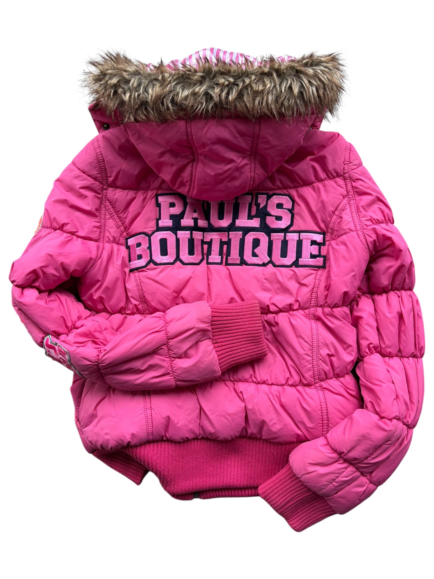 Paul’s Boutique Fur Hooded Puffer