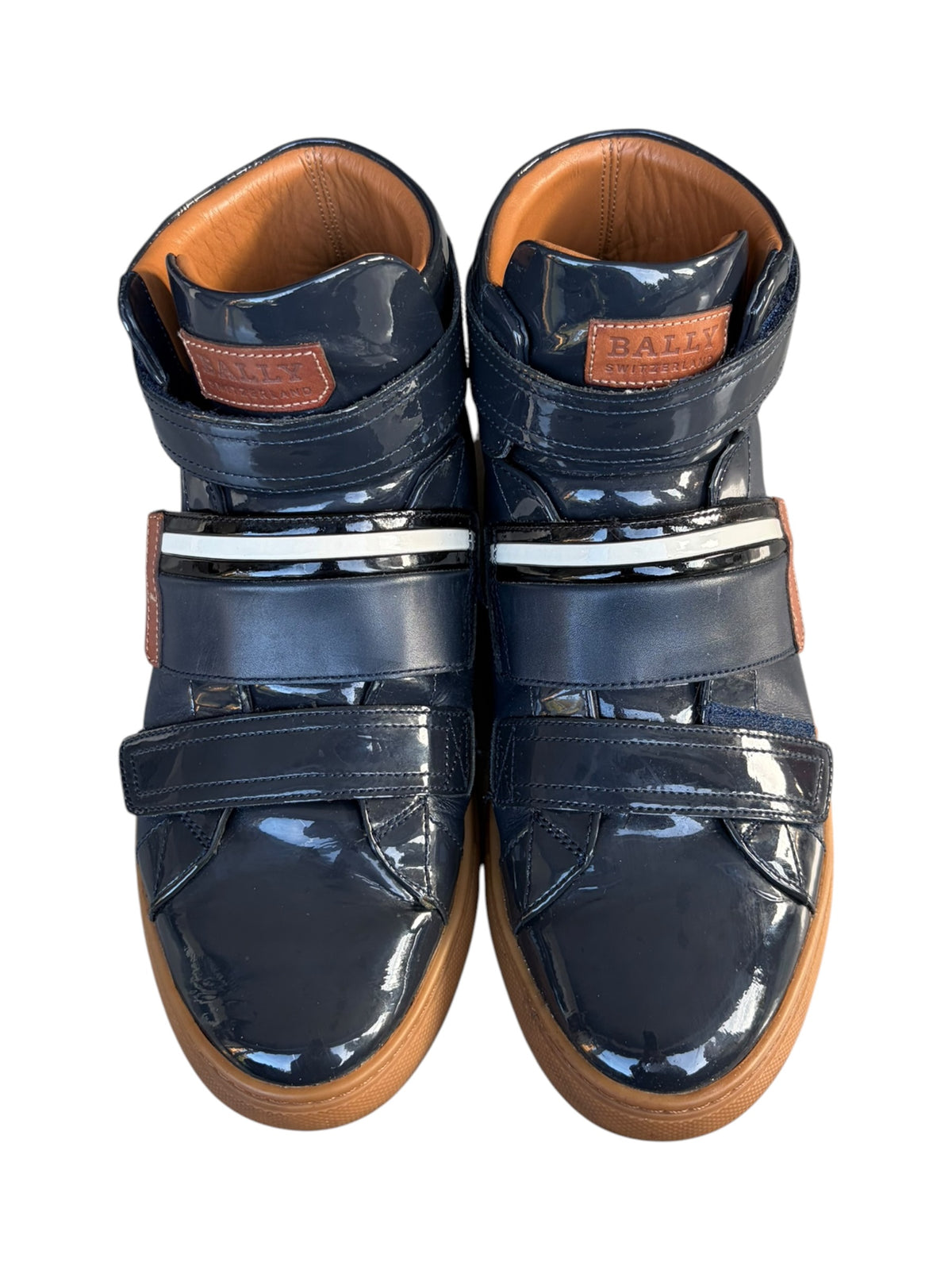 Bally Strap High Tops (UK8.5)