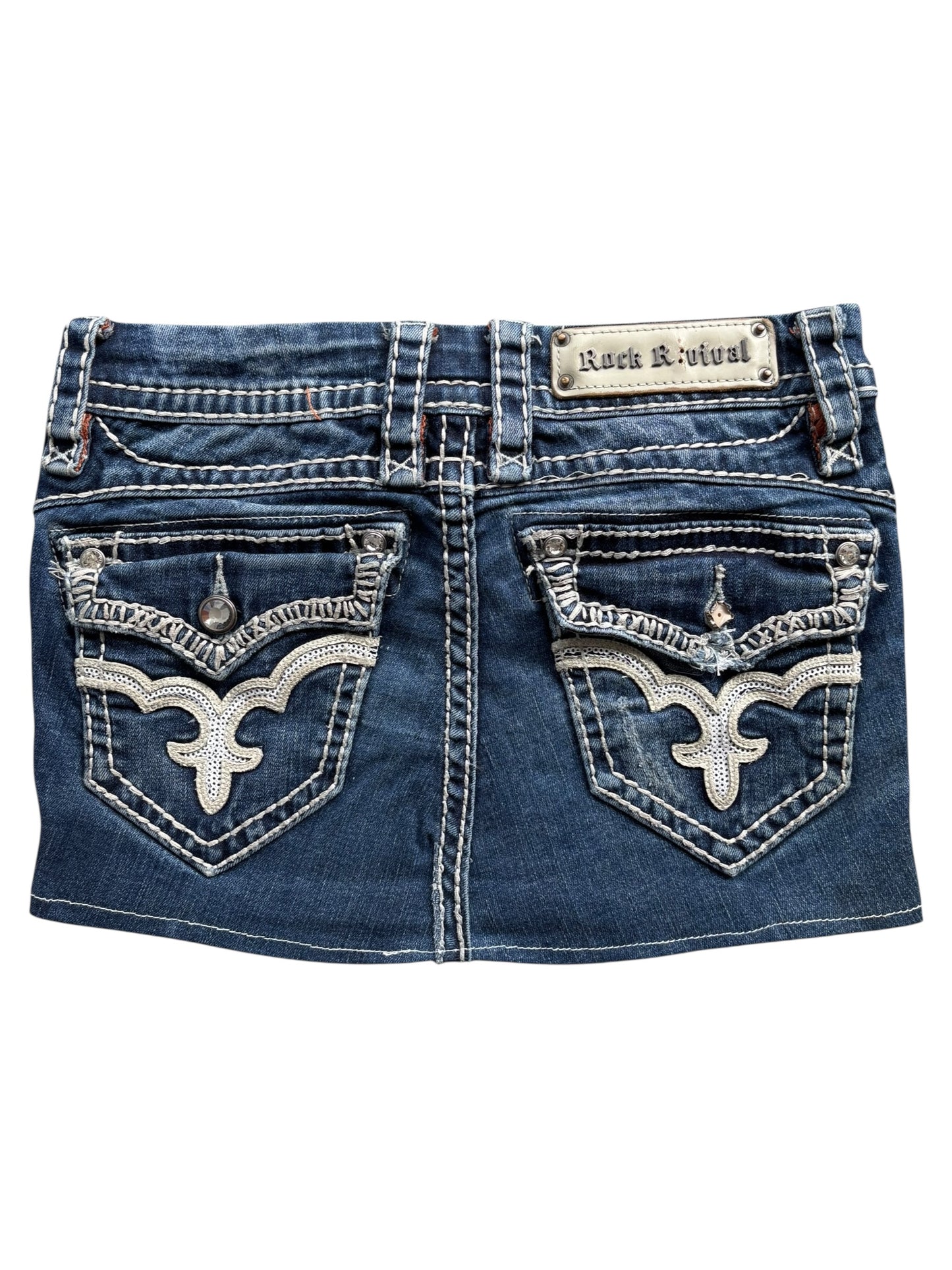 Rock Revival Denim Skirt