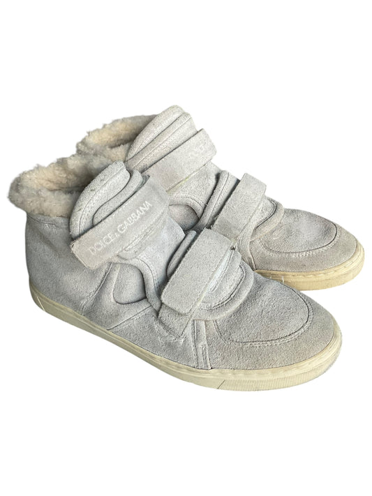 D&G Fur Trainers