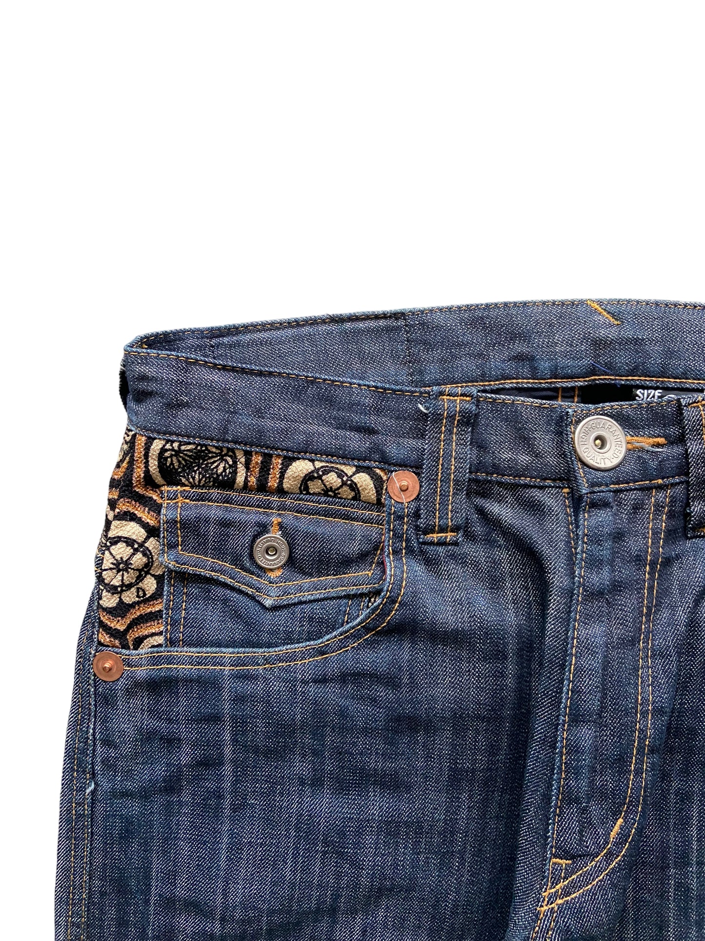 Juvenile Delinquent Multi-Pocket Denim Jeans