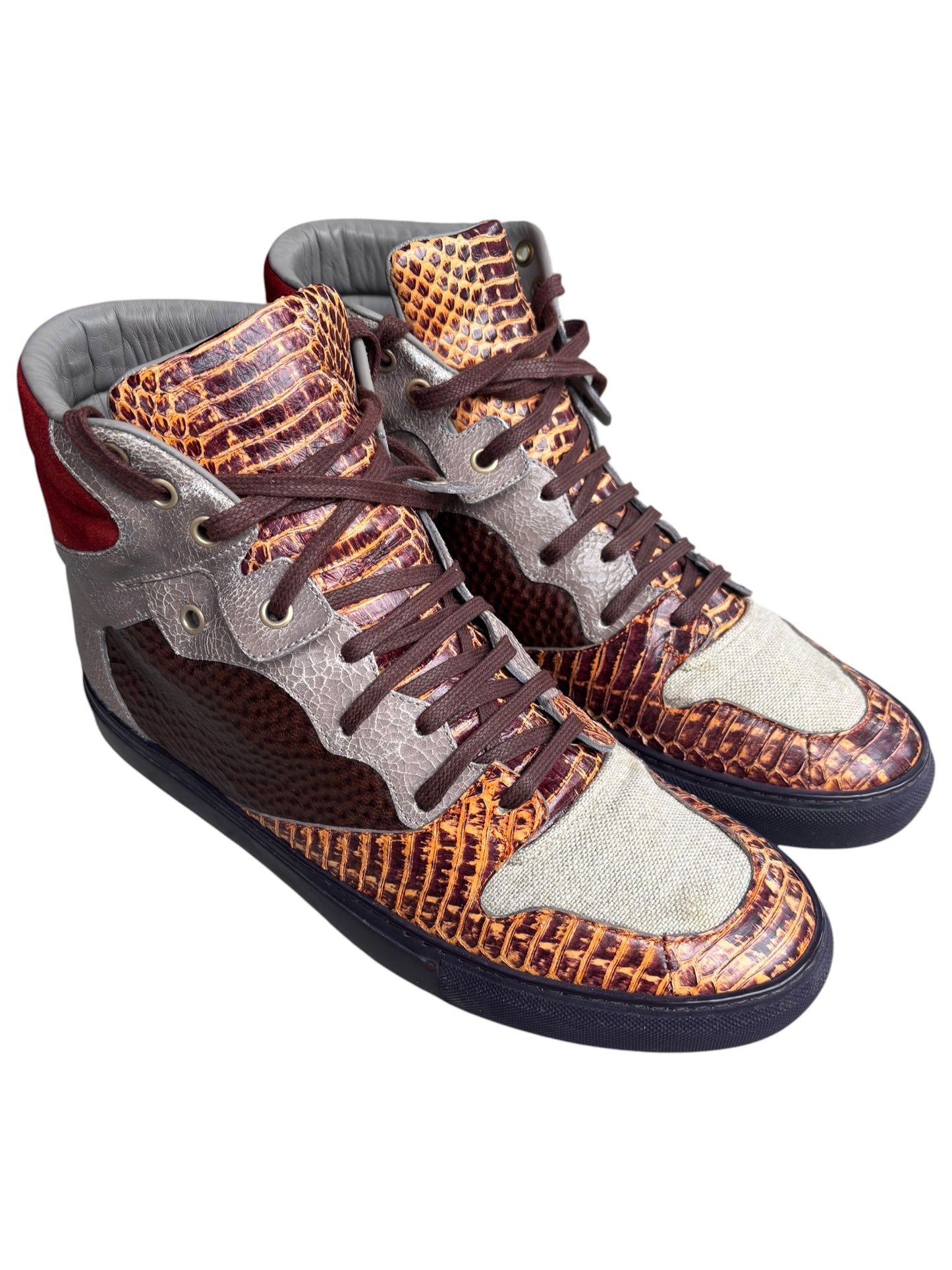 Balenciaga Python High Tops