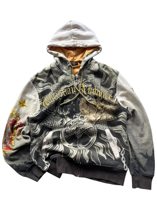 Christian Audigier Zip-Up
