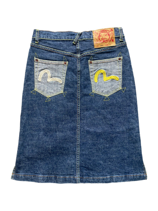 Evisu Denim Skirt