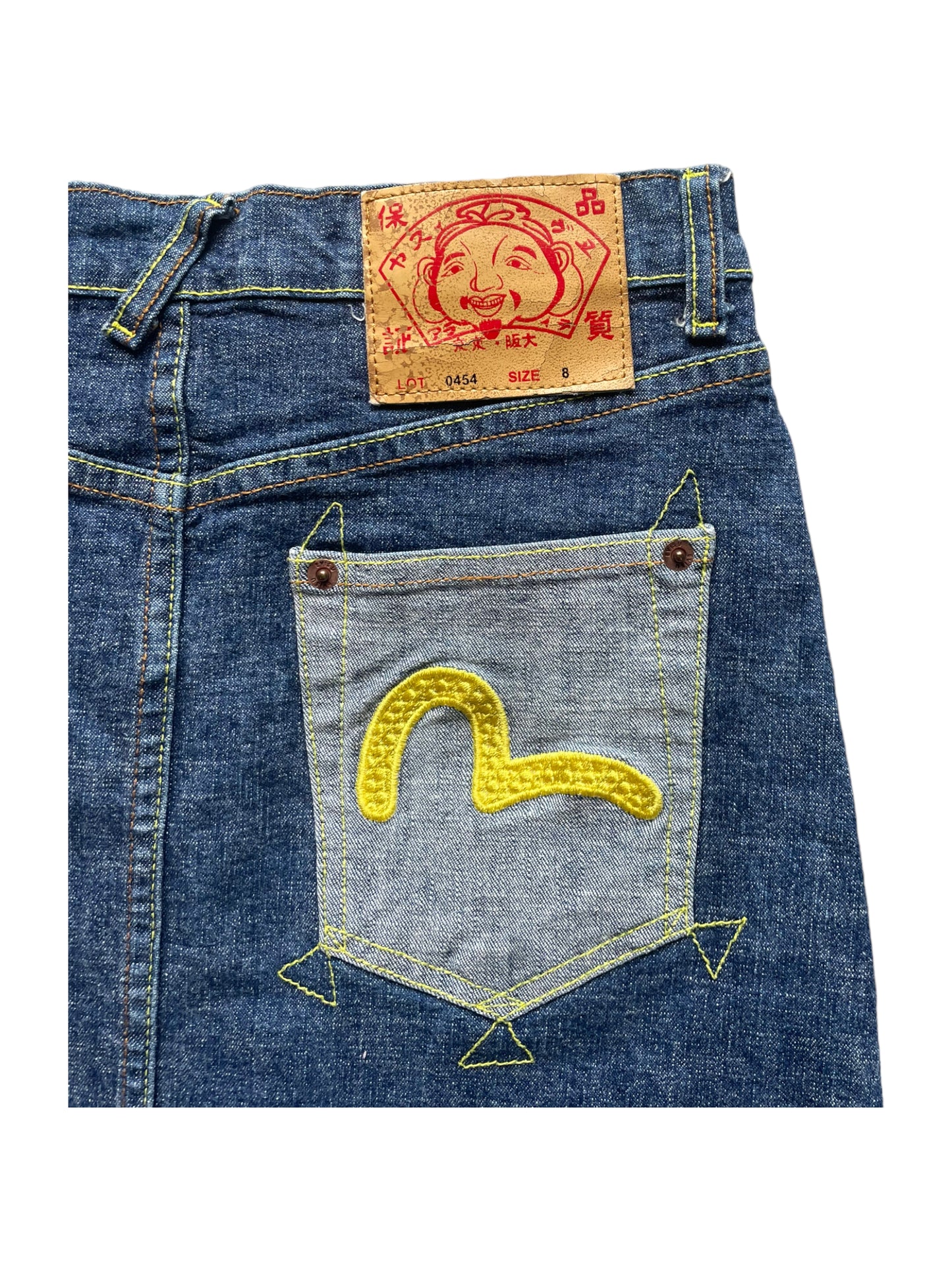 Evisu Denim Skirt