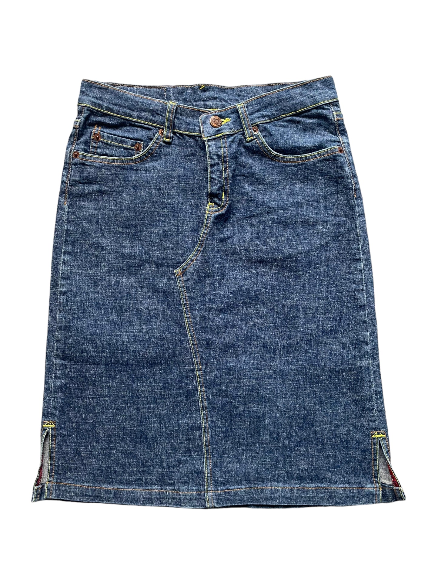 Evisu Denim Skirt