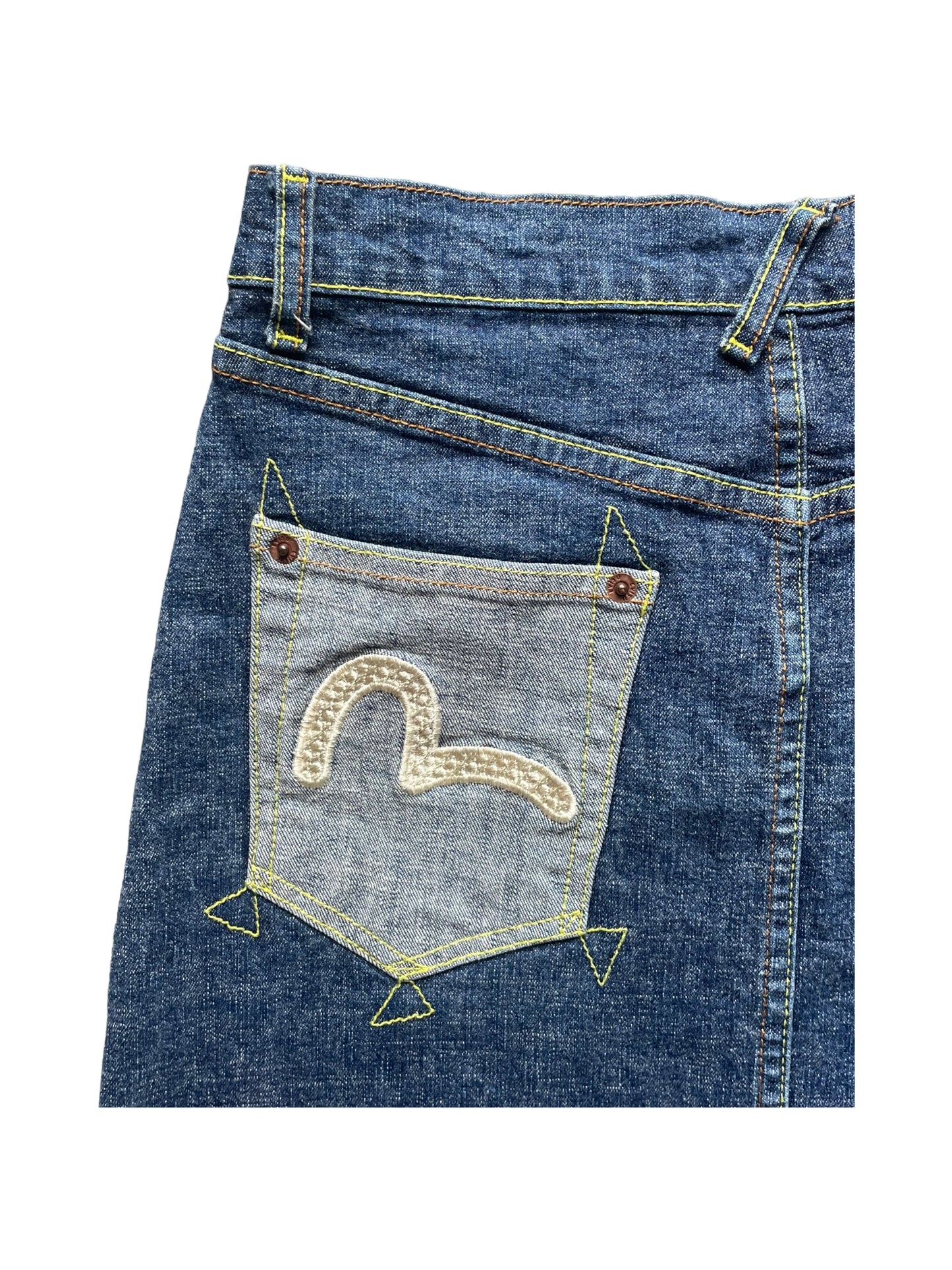 Evisu Denim Skirt